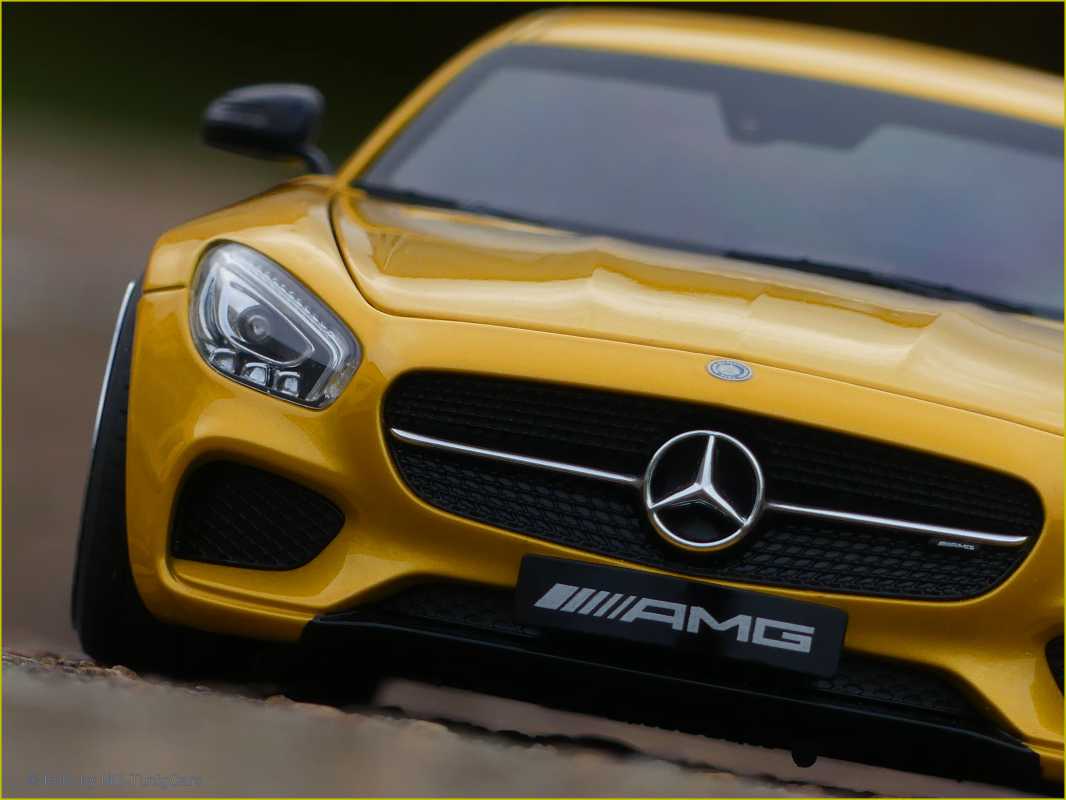 1:18 MERCEDES-BENZ AMG GTS "SOLARBEAN GELB" 2014 IAA